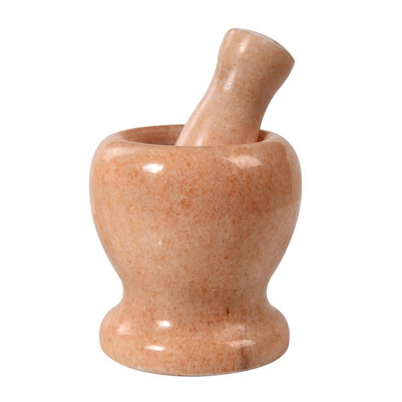 Factory direct sales of garlic bowls, garlic pounding machines, jade garlic mortars, stone mortars, farm-style coarse pottery vegetable pounding bowls, grinders, and medicine pounding bowls details Picture