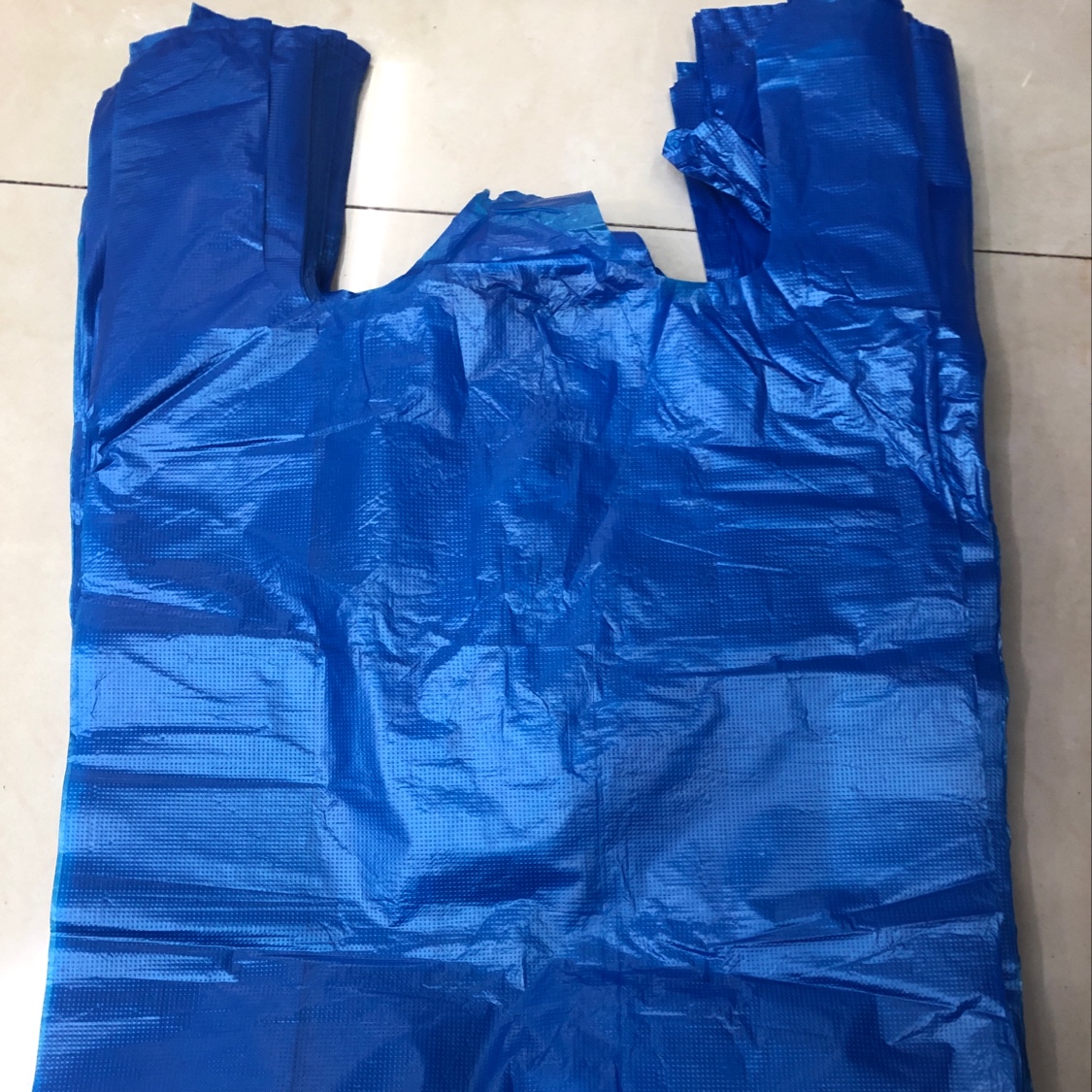 Freight charges, can be customized from stock, blue shopping bag 40x60 a pack of 100 /20 yuan