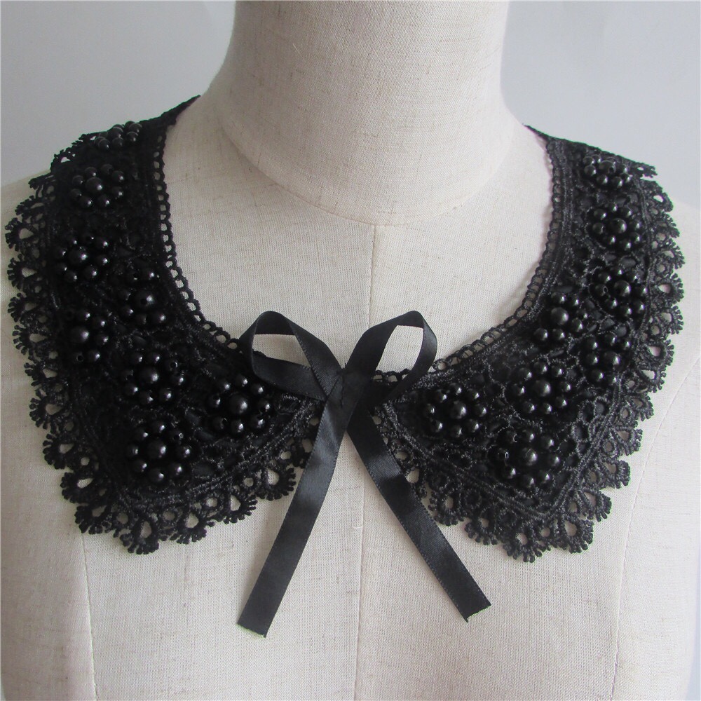 Dress everything matching ladies shirt DlY handmade collar decorative lace sewing accessories