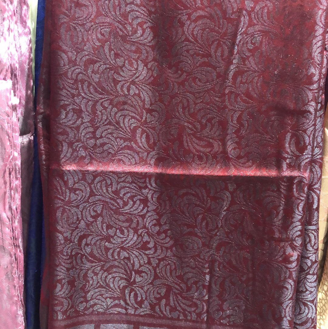 Jacquard Square. Long Scarf