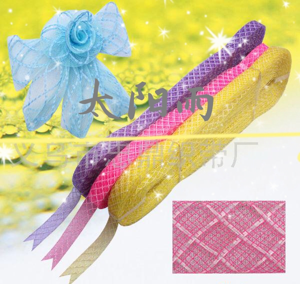 Elastic gauze, handle decoration belt, fishing net, handicraft accessories, jewelry accessories, thread with hat accessories Application Scenario