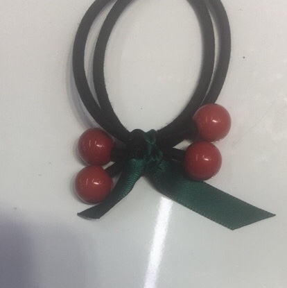 Ribbons of red beads thumbnail