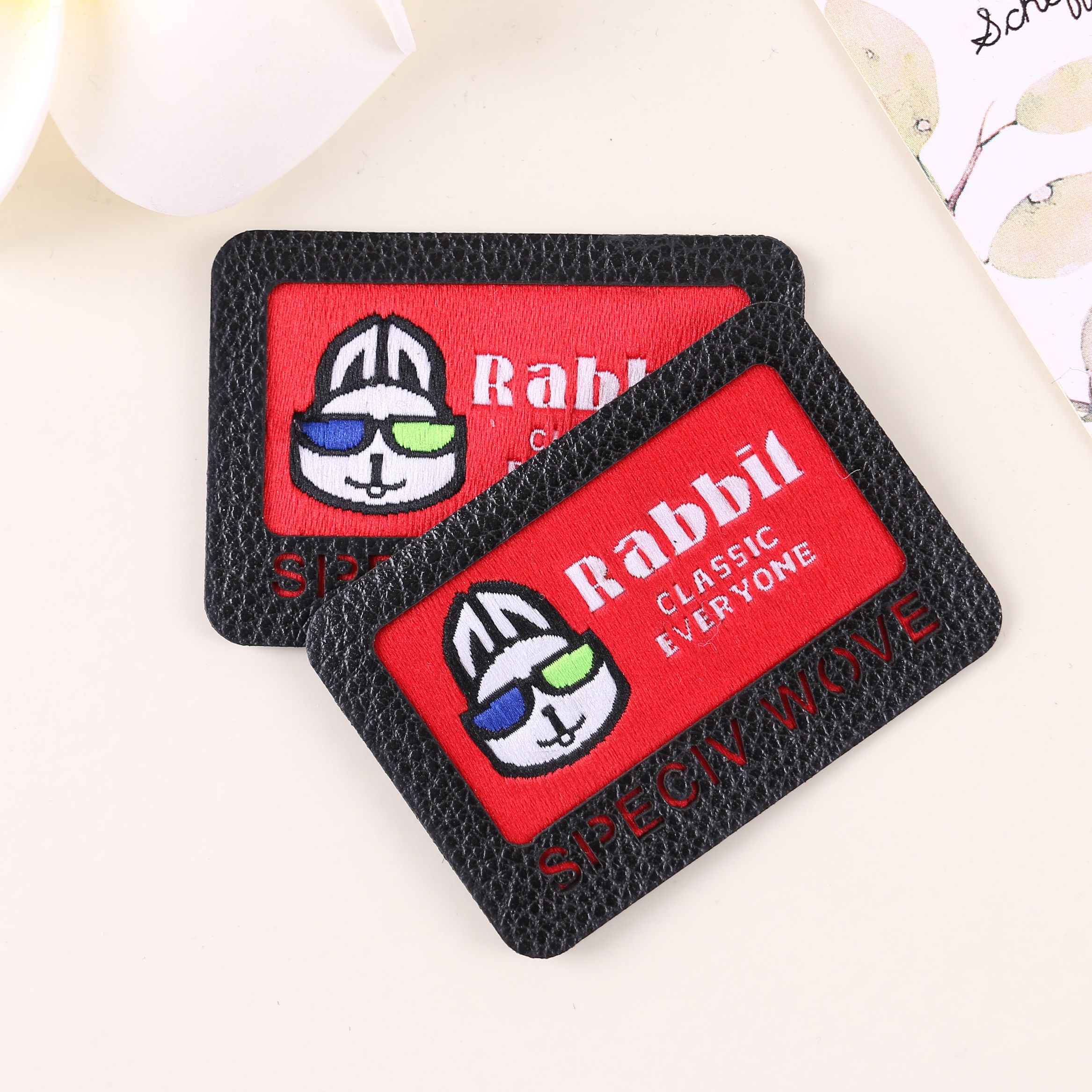 PVC软胶章标 鞋子箱包衣服裤子商标配料厂