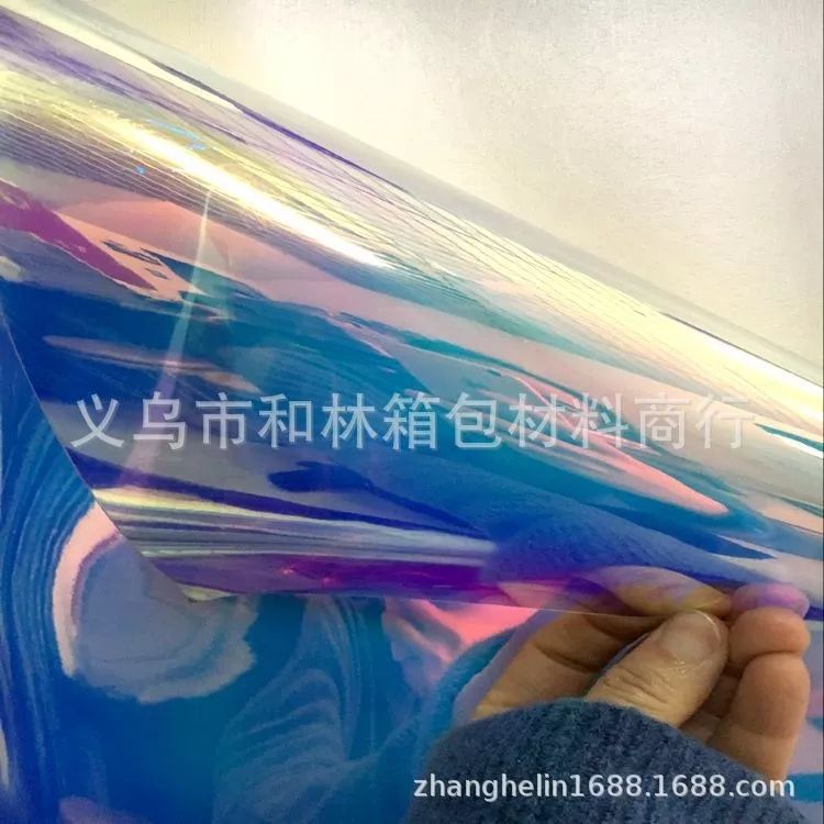高品质PVC彩虹膜 幻彩膜TPU幻彩膜详情图5