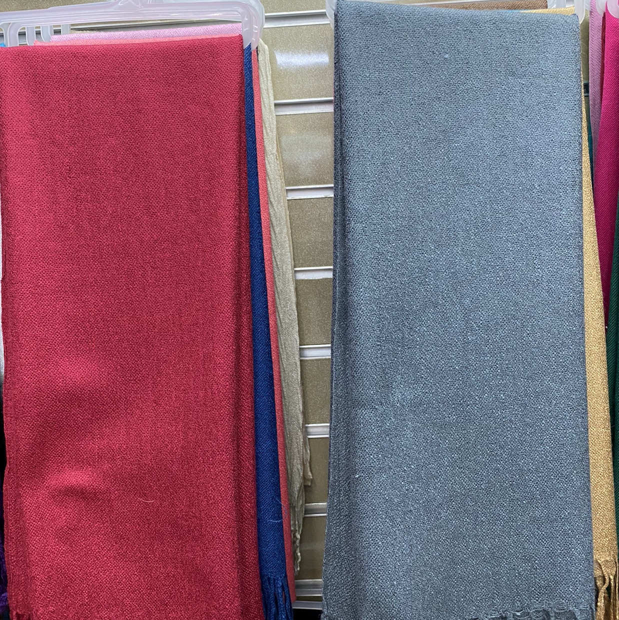 Spinning Cashmere Plain Scarf