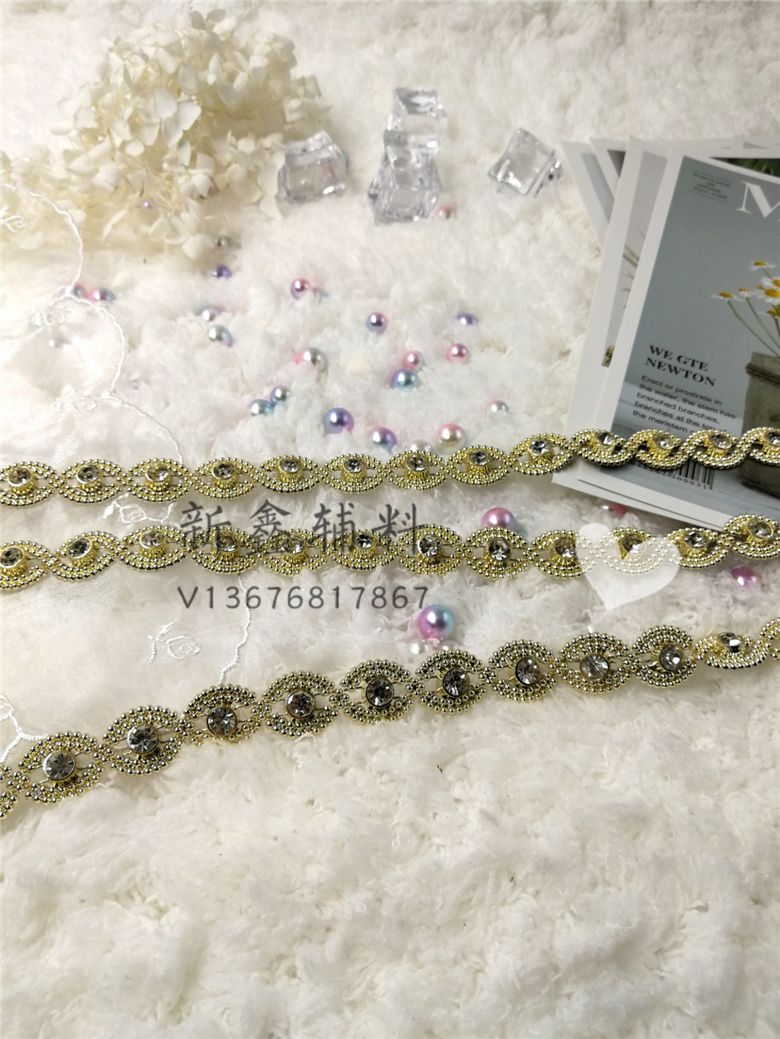 婚庆服装帽子辅料鞋子配件箱包礼品包装工艺品钻饰线钻网钻详情图1