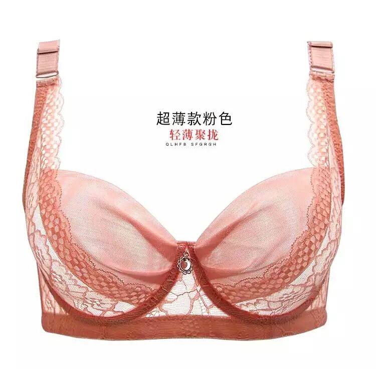 大码胖mm薄款蕾丝有钢圈性感情趣内衣外贸电商爆款详情图5