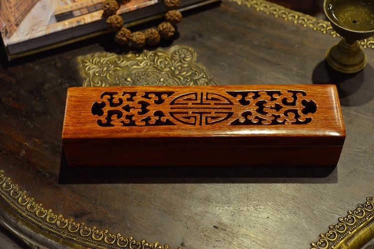 Grass rosewood incense box details Picture