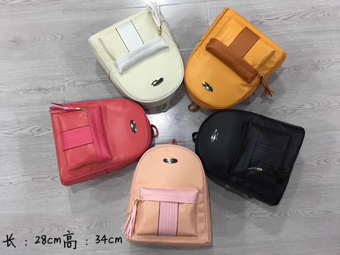 Wholesale women's bag 2020 new fashion backpack retro shoulder bag crossbody bag leisure school bag thumbnail