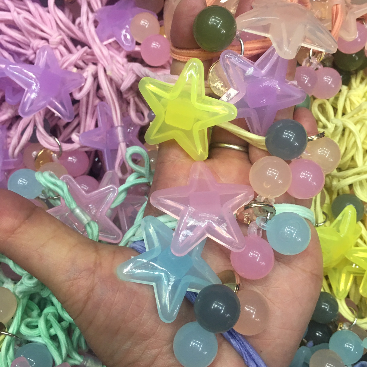 Five stars + three garden beads thumbnail