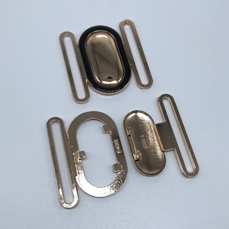 Metal alloy buckles, adjustable buckles, connecting buckles, overcoats, trench coats, swimsuits, snap buckles, hidden buckles, plug buckles, clothing accessories detail image 7