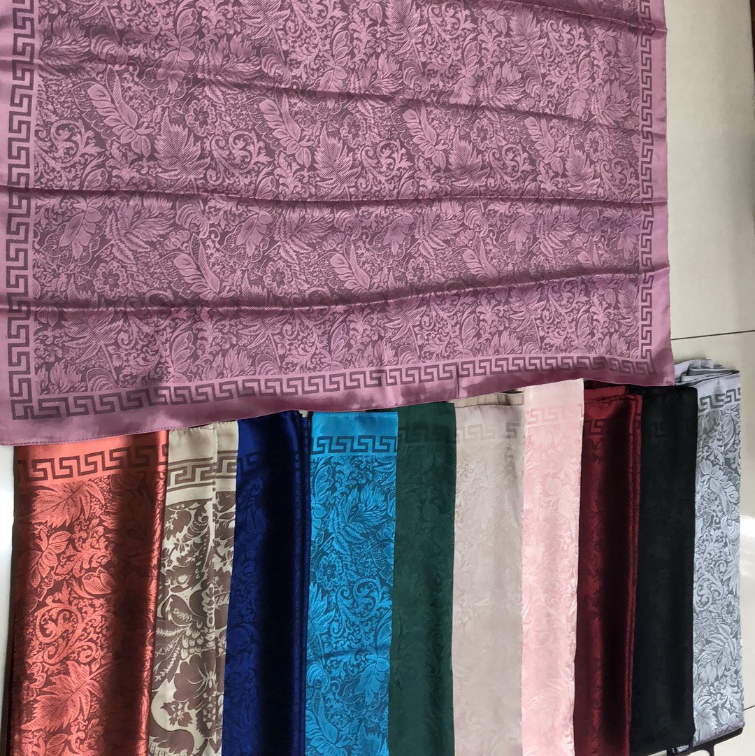 Jacquard Square. Long Scarf undefined