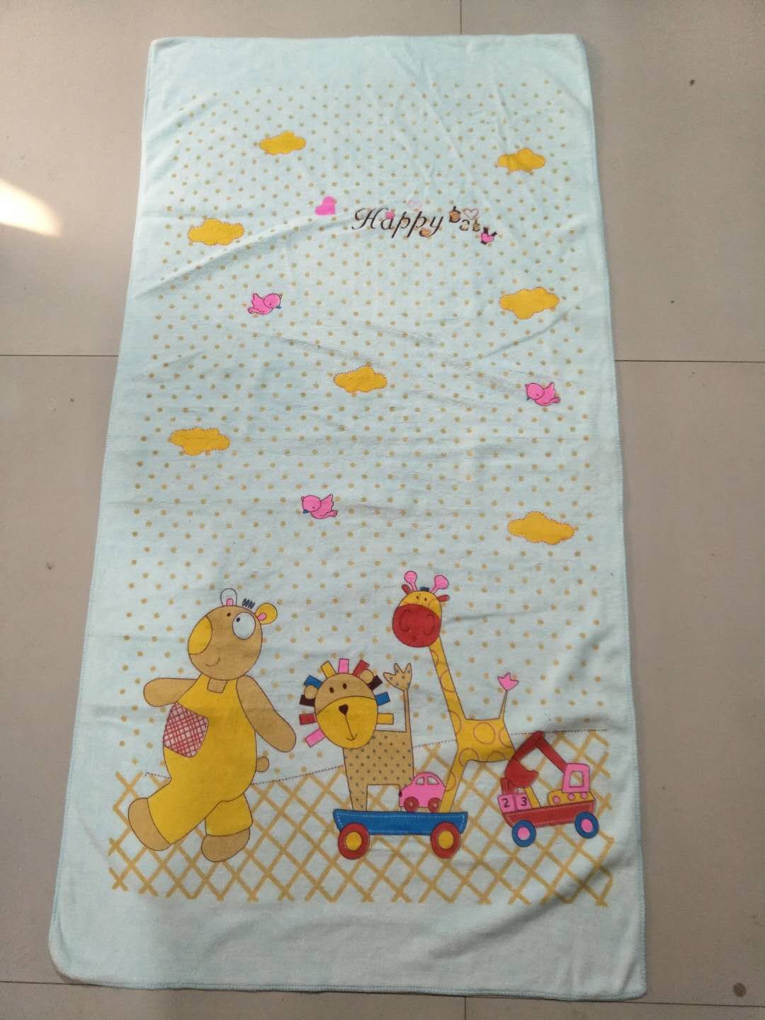 Ultra-fine printed cartoon bath towel undefined