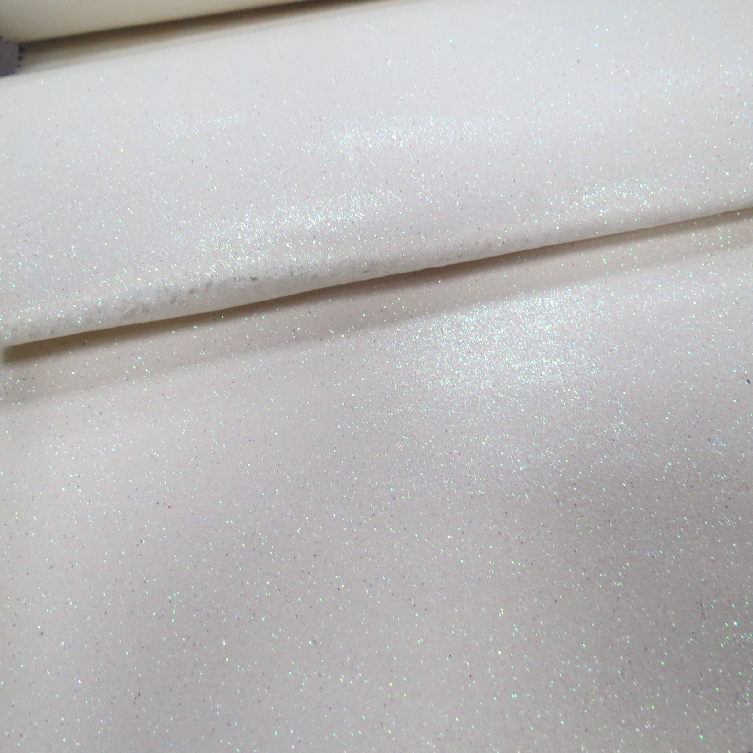 厂家供应环保细葱S1001闪光皮革高档装饰包装金粉皮革 详情图6