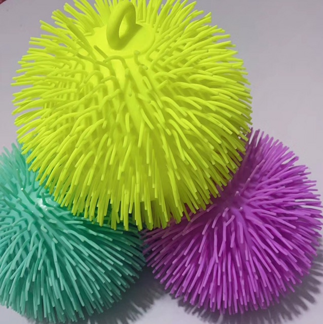 儿童玩具闪光玩具七彩玩具毛毛球大全毛细节图