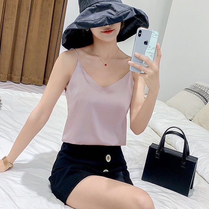 Black dress suit with fashionable suspenders full figure