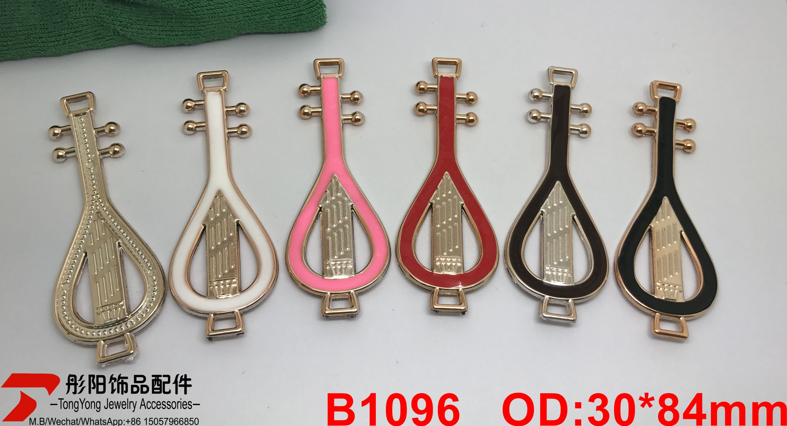 新款DIY塑料链条插扣女款装饰扣百搭装饰配件鞋扣鞋
