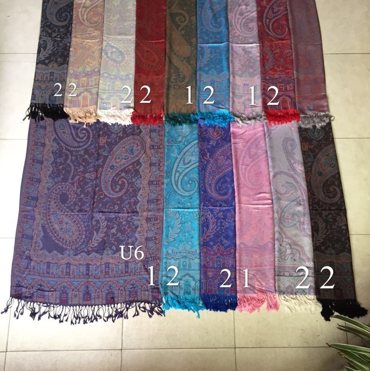 Indio chal bufanda bufanda largo punto Specification image