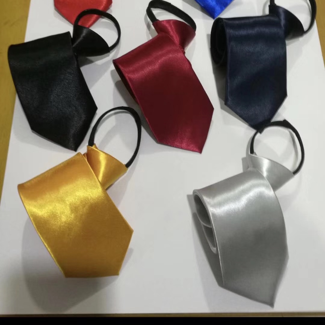 High-end knitted fabric children's universal multi-style ties 12