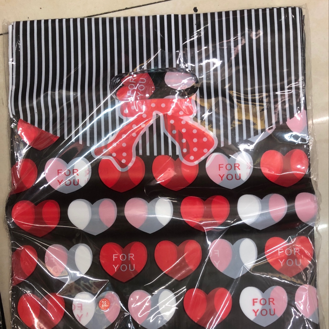 Gift bag 20x30. 5.70 yuan for 100 PCS. A variety of 3.5 threads in thickness thumbnail