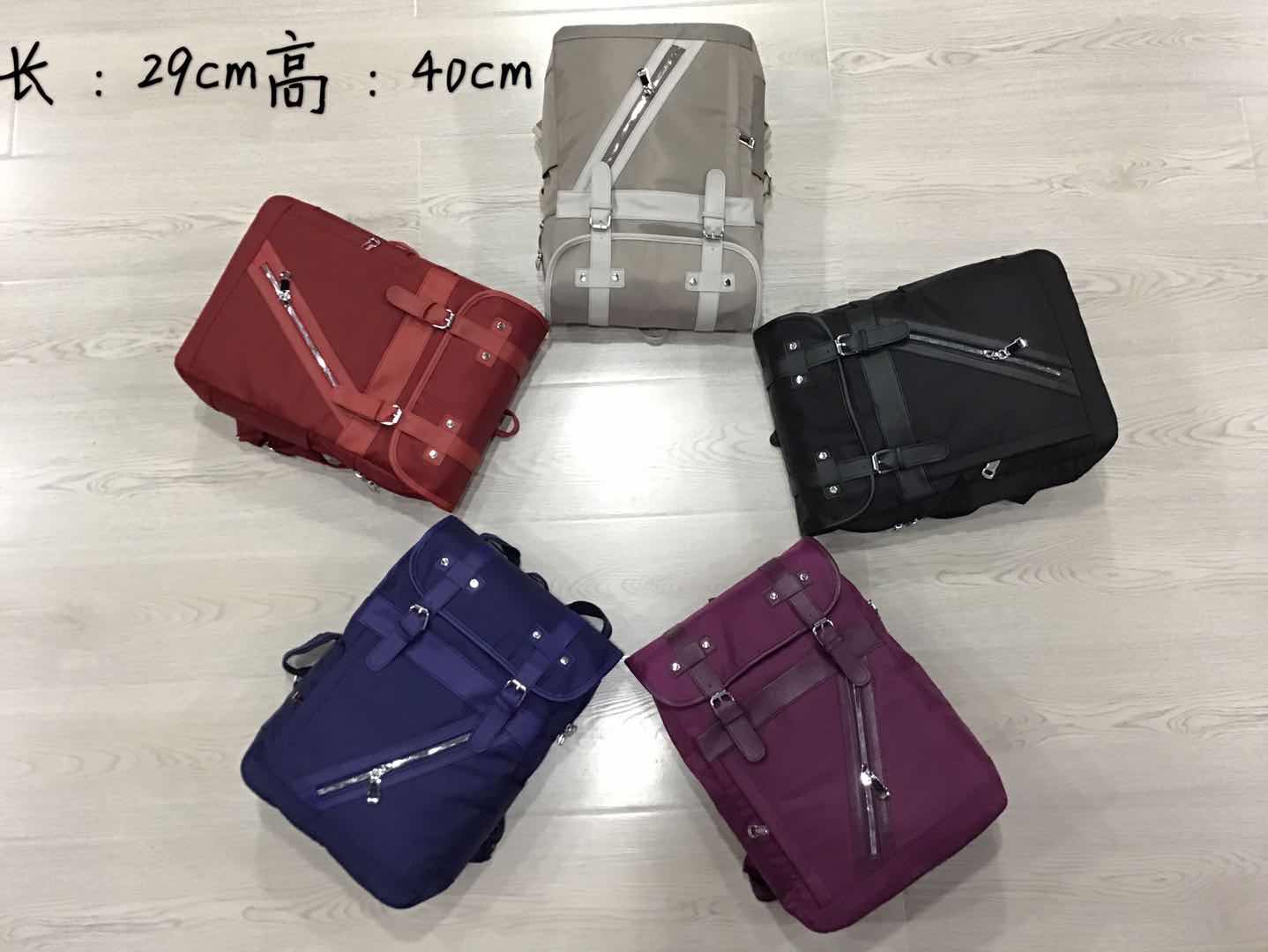 Backpack 2020 new all-in-one fashion canvas schoolbag Korean version Oxford cloth backpack women's waterproof nylon bag thumbnail