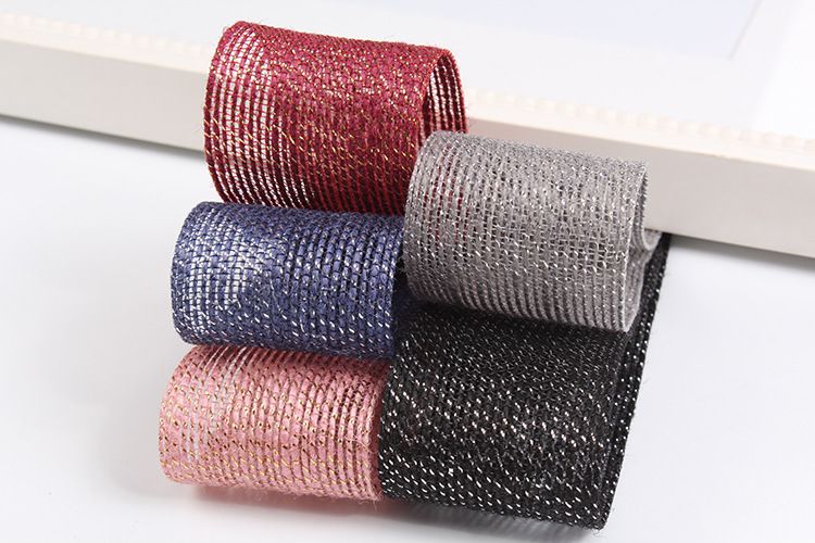 South Korean ribbon gold ribbon ribbon ribbon DIY handmade hair accessories ribbon bow material clothing accessories