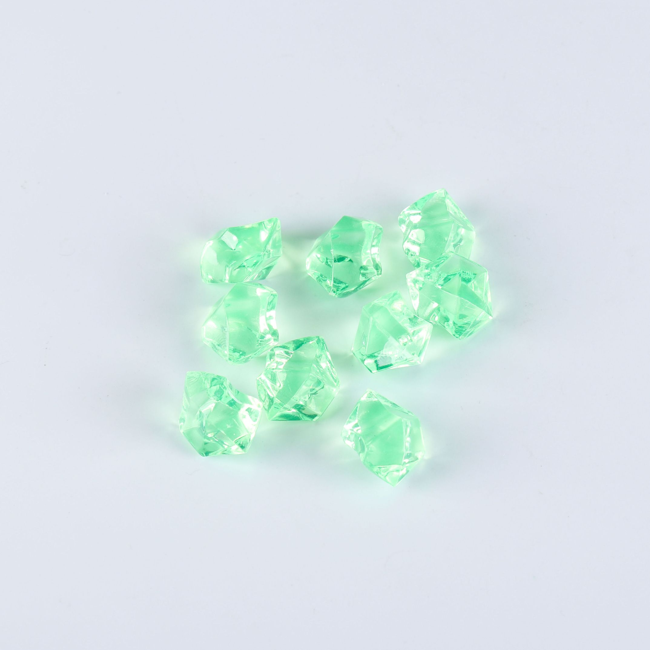 25mm塑料水晶石 亚克力假冰块相框配件 家居装饰 节日派对 彩色详情图9