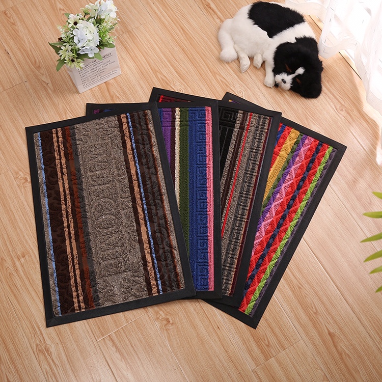 Dust MATS in kitchen foyer non-slip carpet MATS for entry thumbnail