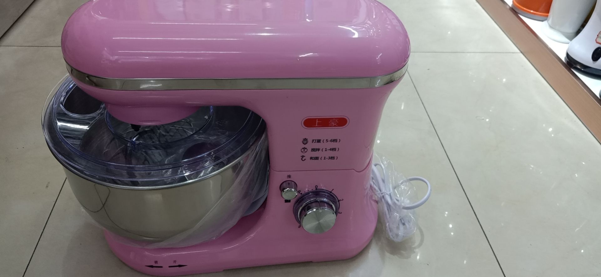 Eggbeater can be used at home or as a dough mixer