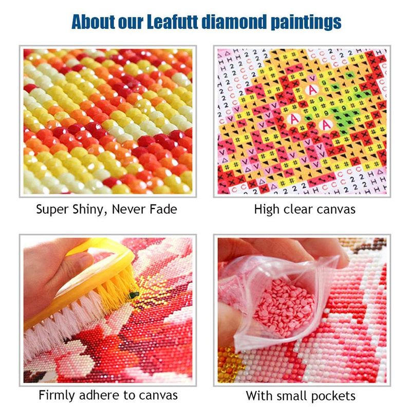 外贸新款5D钻石画跳舞女孩卧室DIY圆钻满钻风景十字绣装饰画详情图8