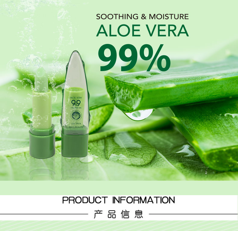 Aloe Vera Color change lipstick long-lasting moisturizing lipstick not easy to fade OEM direct sales thumbnail