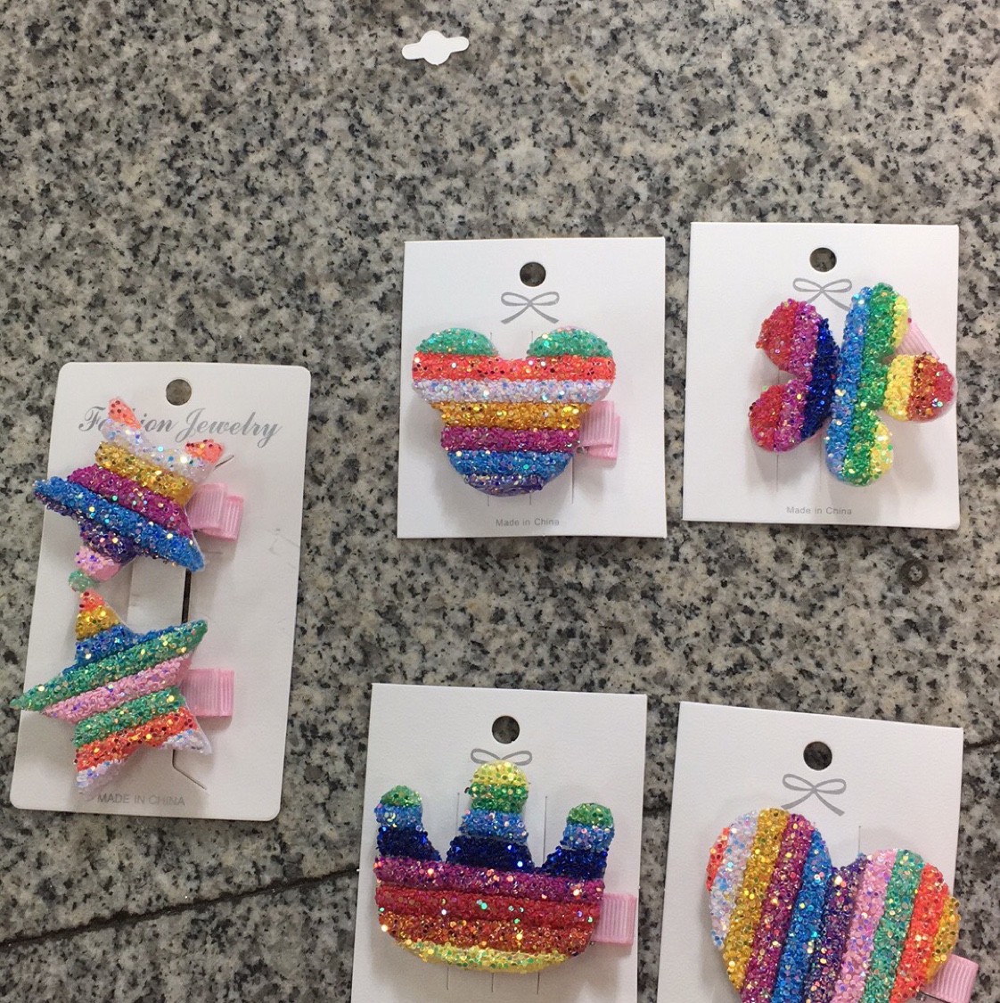 Rainbow Clip Hanfu Hair Accessories Silk Flowers Gorgeous Beauty Super Good Look All Want To