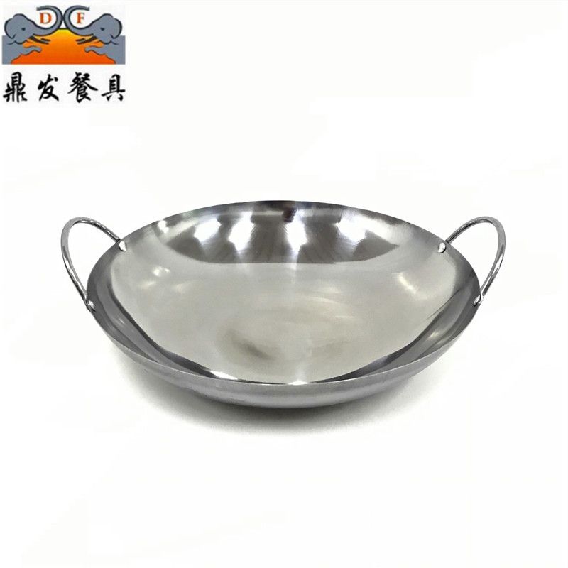 Manufacturers direct 8-10 inch bar tripod stainless steel dish pot small pot dry pot pot pot pot alcohol pot