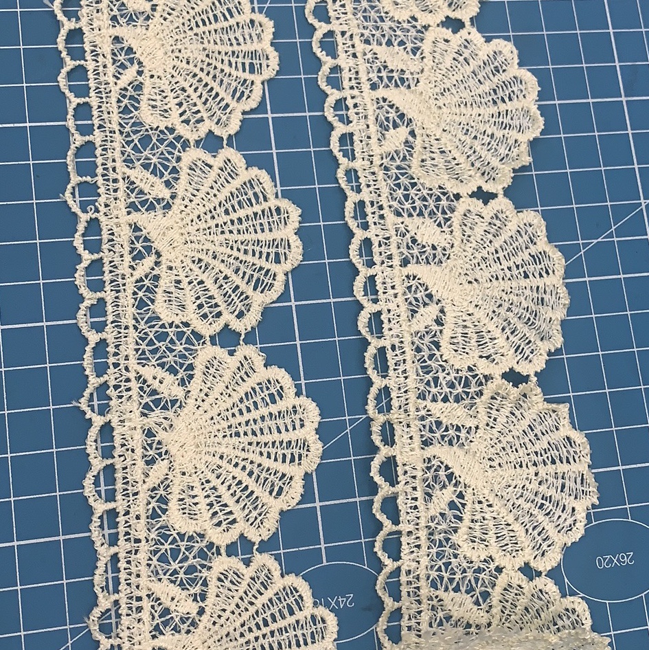 Polyester Water Soluble Lace
