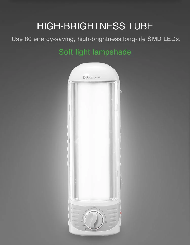 Rechargeable Emergency Light, Multi-function Lamps DP 7104B详情图2