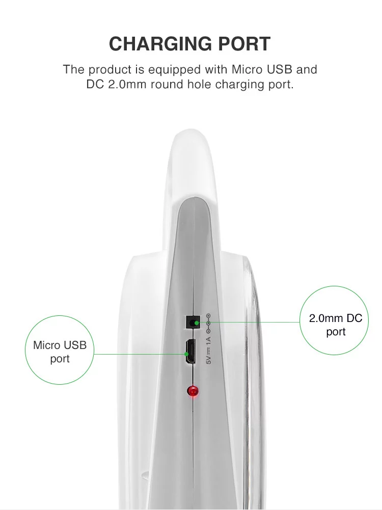 Rechargeable Portable Emergency Light DP LED 7156详情图3