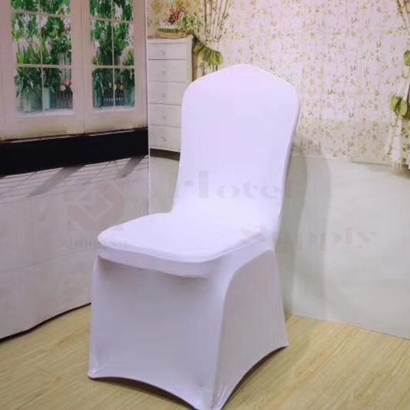 酒店饭店餐厅宴会椅弹力布椅套 可订制尺寸花型详情图1