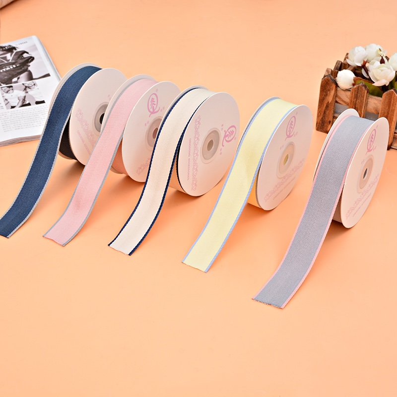 Yarn-dyed ribbon