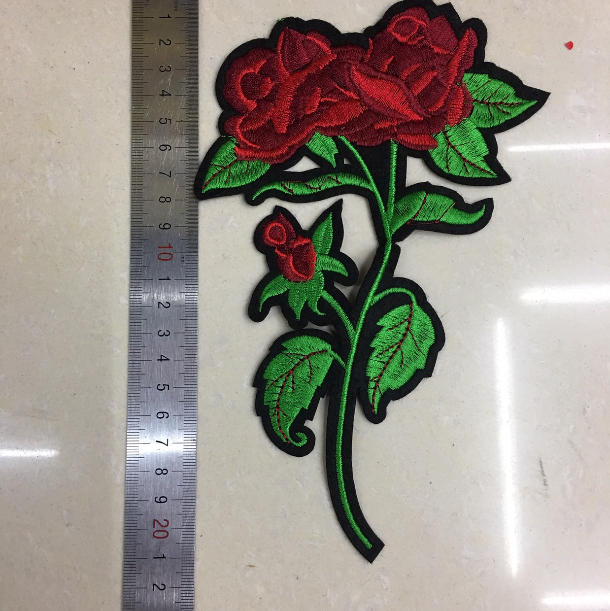 22cm双朵玫瑰详情图2