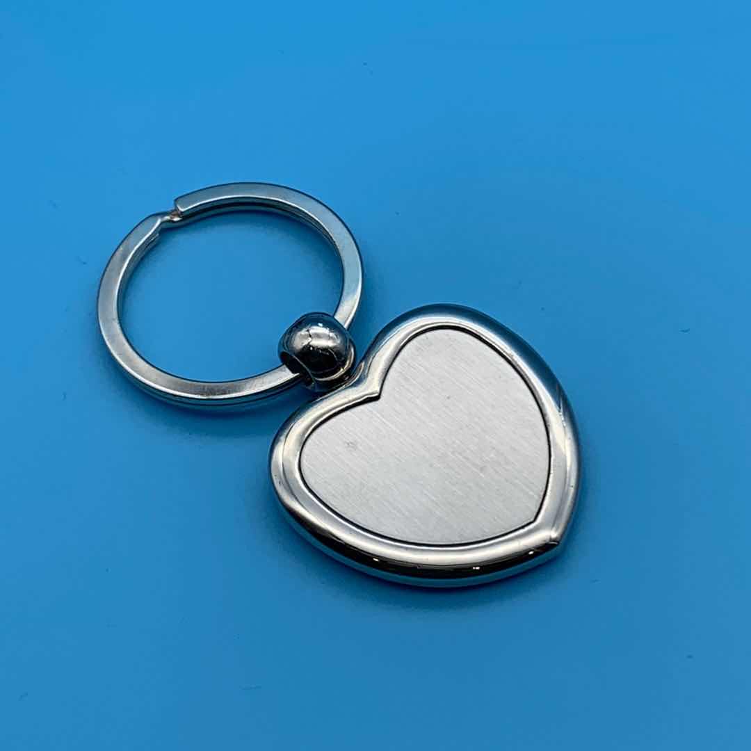 Single-row heart-shaped keychain details Picture