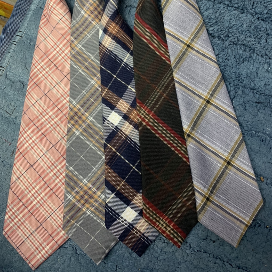 High-end knitted fabric children's universal multi-style ties 8