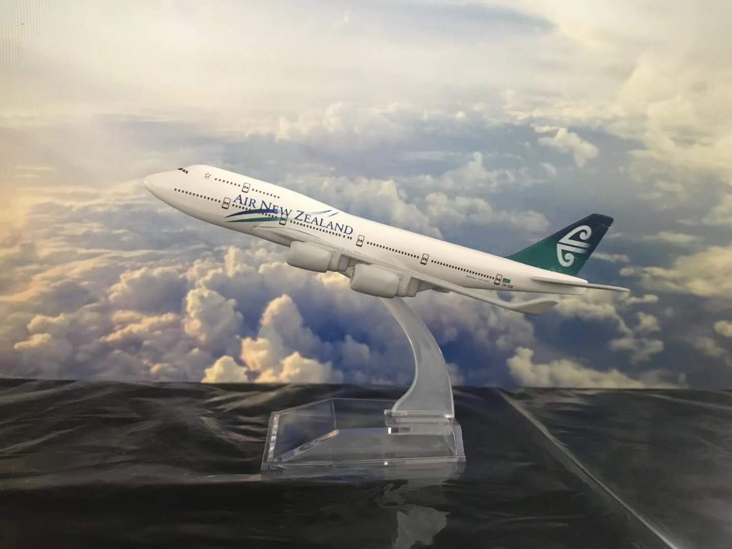 金属飞机模型（新西兰航空B747-400）飞机模型  合金飞机模型