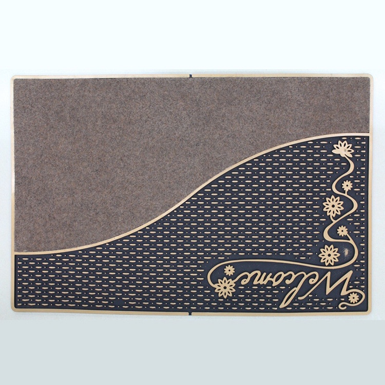 Hot stamping injection molding mat scraping sand mat non-slip mat PVC plastic door mat toilet toilet kitchen mat! thumbnail