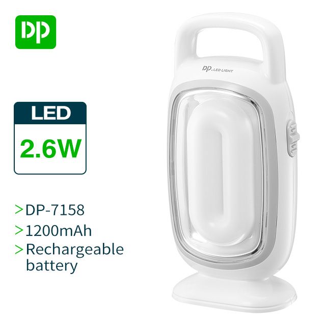 DP-7158 rechargeable SMD LED emergency light with stand详情图6