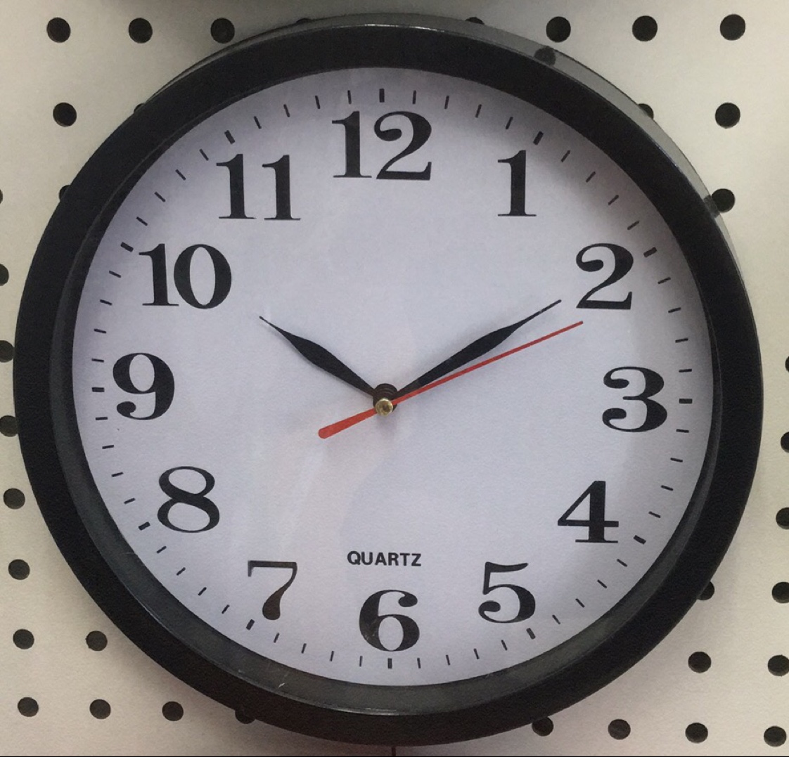 Simple Wall Clock! 25Cm