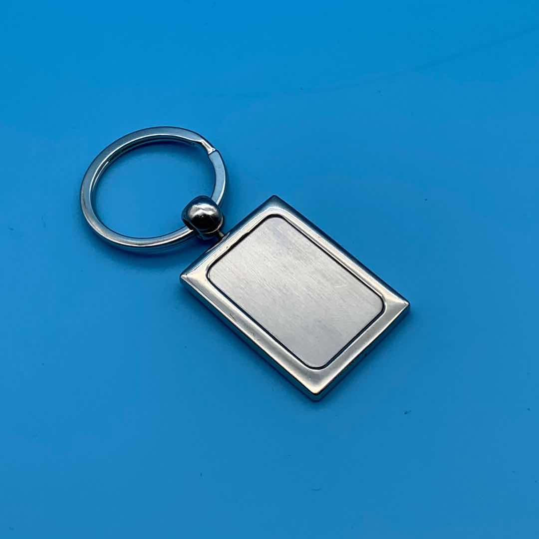 Single-row square keychain details Picture