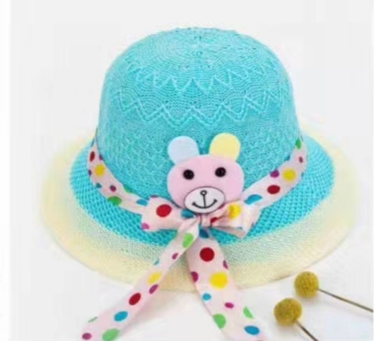 Bunny cartoon children's sun hat