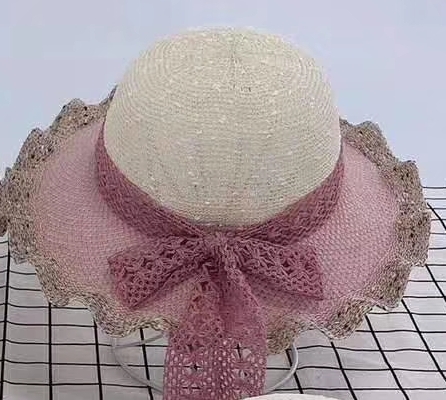 18 corner net bonnet with ribbon thumbnail