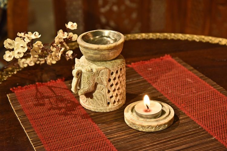 皂石精油炉 F款