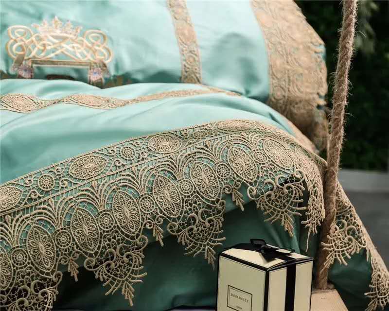 Lace on the bed